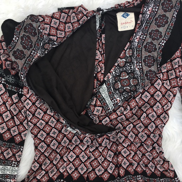 Wild BluexSadie Robertson Medallion Challis Romper - Picture 3 of 4